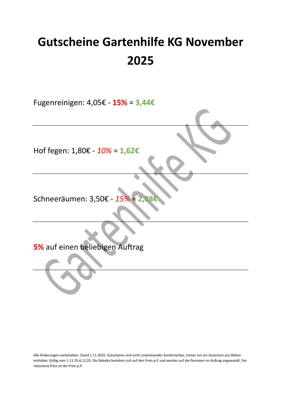 Newsletter November 2025